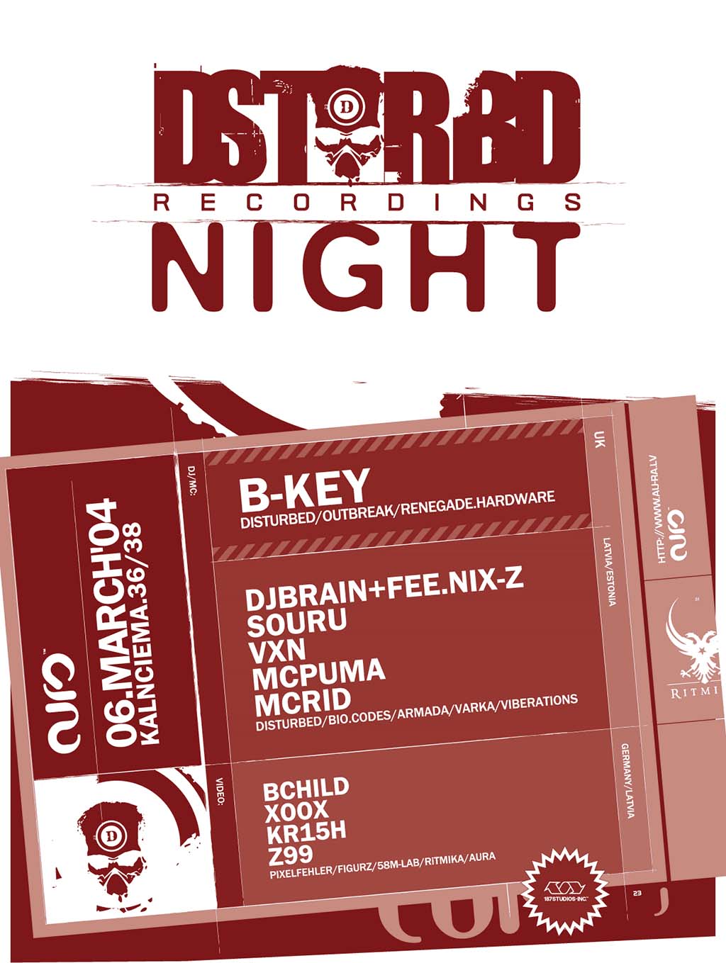 [2004.03.06]_DISTURBED.NIGHT.RIGA_poster